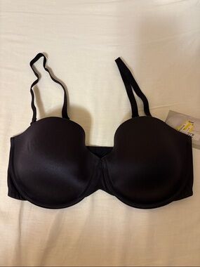 Bali Black Convertible Strap T-Shirt Bra